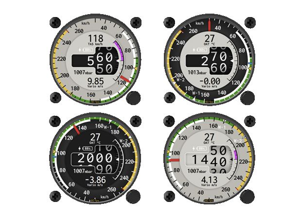 LXNAV certified Air Data Indicator 2 (ADI2) | Glider Pilot Shop
